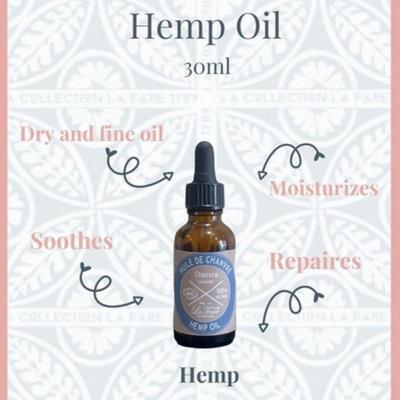 La Fare 1789 Natural organic hemp oil