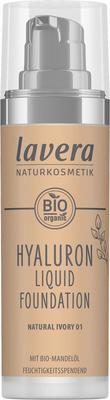 Lavera Hyaluron liquid foundation natural ivory 01 bio