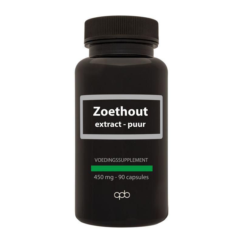 Zoethout extract puur 450mg