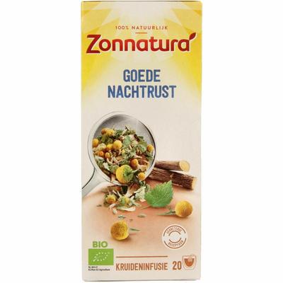 Zonnatura Goede nachtrust thee bio