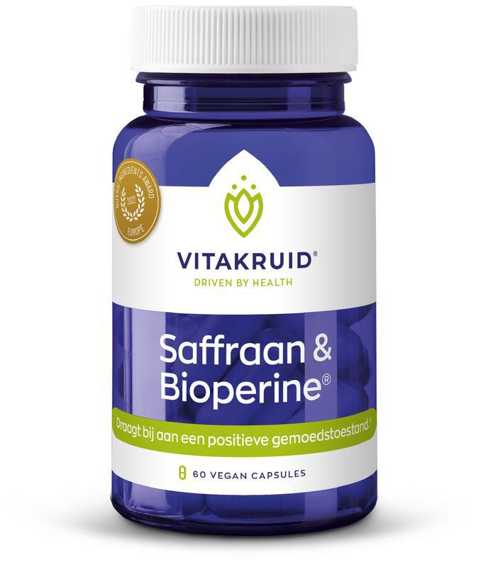 Vitakruid Saffraan 28 mg (Affron) & bioperine