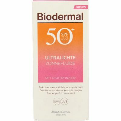 Biodermal Ultralichte Zonnefluide SPF50+