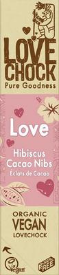 Lovechock Love hibiscus cacao nibs bio