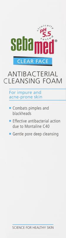 Anti bacterieel cleansing foam