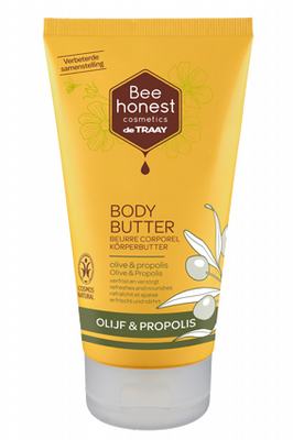 Traay Bee Honest Bodybutter olijf & propolis Traay Bee Honest Bodybutter olijf & propolis