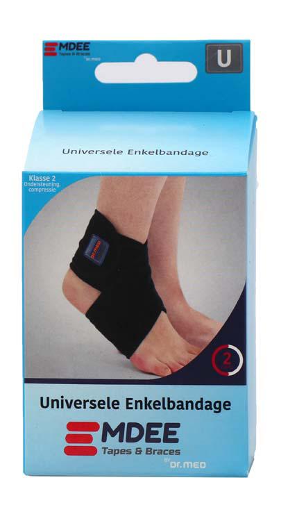 Enkel supportband blauw