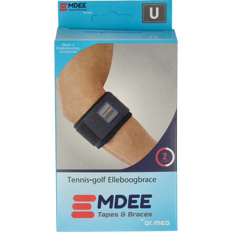 Tennis/golf arm supportband blauw