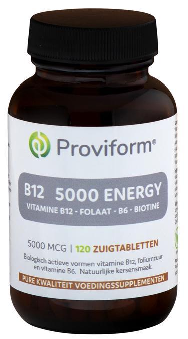 Vitamine B12 5000 mcg energy