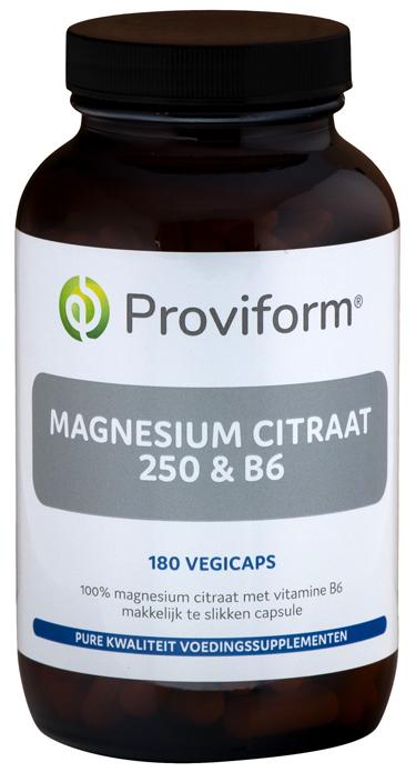 Magnesium citraat 250 & B6