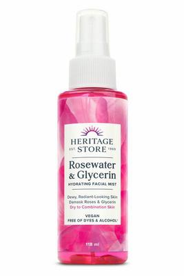 Heritage Store Rosewater with glycerin