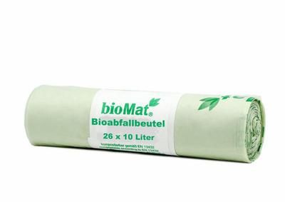 Biomat Wastebag compostable 10 liter