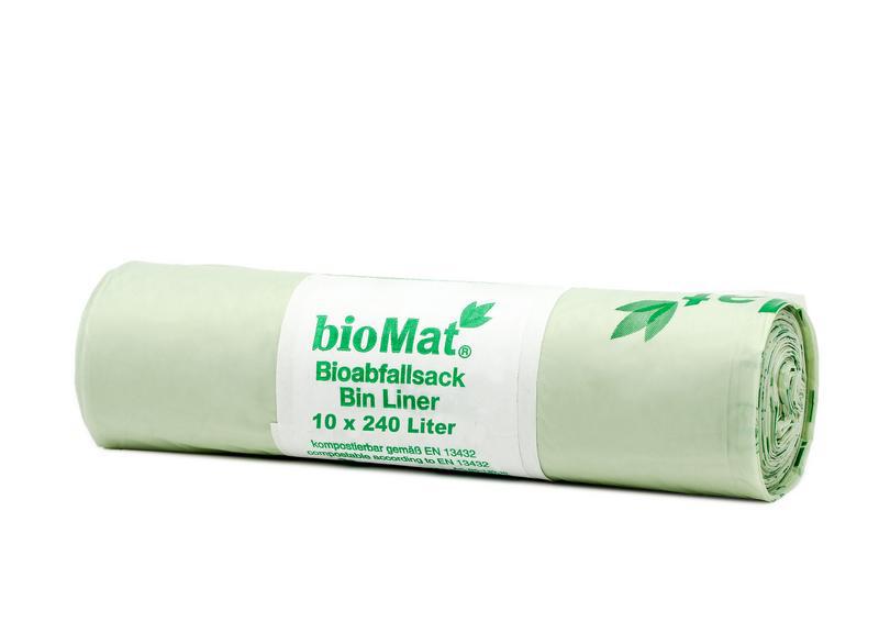 Wastebag compostable 240 liter