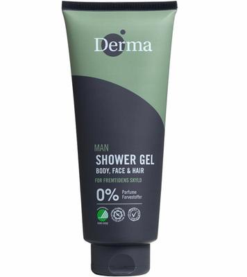 Derma Man douchegel body, face & hair