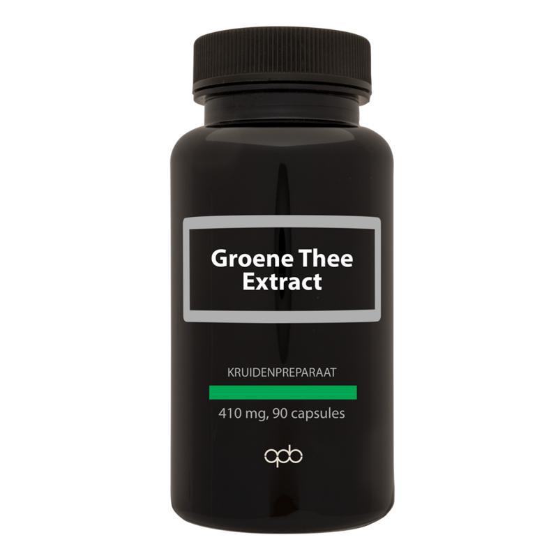 Groene thee extract puur forte 460mg