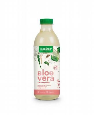 Purasana Aloe vera drink gel ashwagandha vegan bio