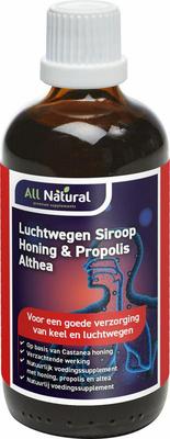 All Natural Honing luchtwegensiroop