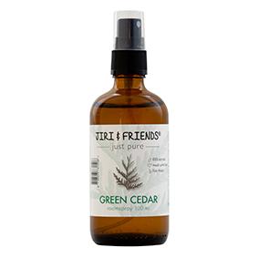 Aromatherapy spray green ceder