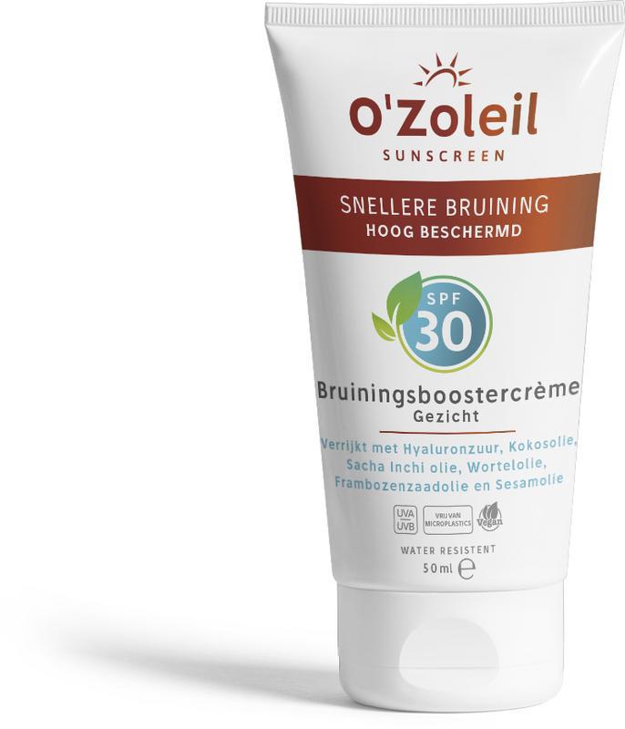 Bruiningsboostercreme gezicht SPF30