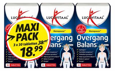 Lucovitaal Overgang balans 3-pack