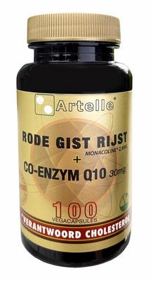 Artelle Rode gist rijst 100mg Q10 30mg