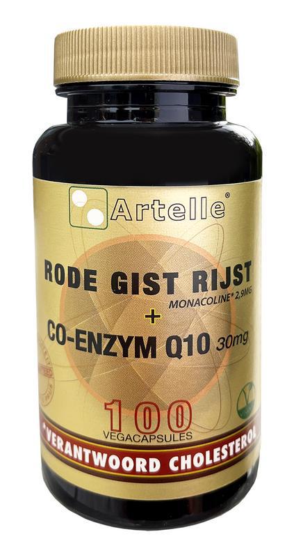 Rode gist rijst 100mg Q10 30mg