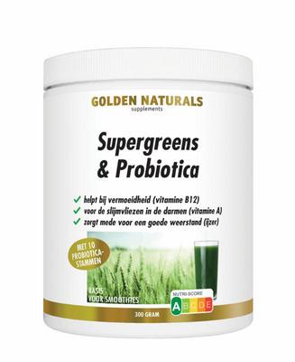 Golden Naturals Supergreens & probiotica