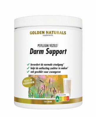 Golden Naturals Darm support psyllium vezels