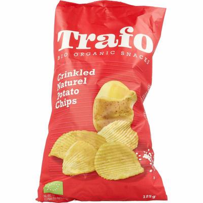 Trafo Ribbelchips gezouten bio