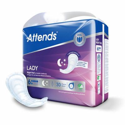 Attends Lady night pad 6