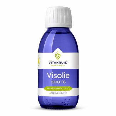 Vitakruid Vitakruid Visolie 1200 Vloeibaar Triglyceriden met A, D & E