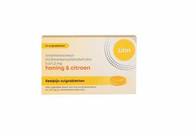 Linn Keelpijn honing & citroen