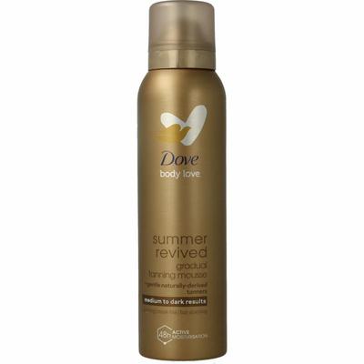 Dove Dermaspa body mousse tanning medium to dark