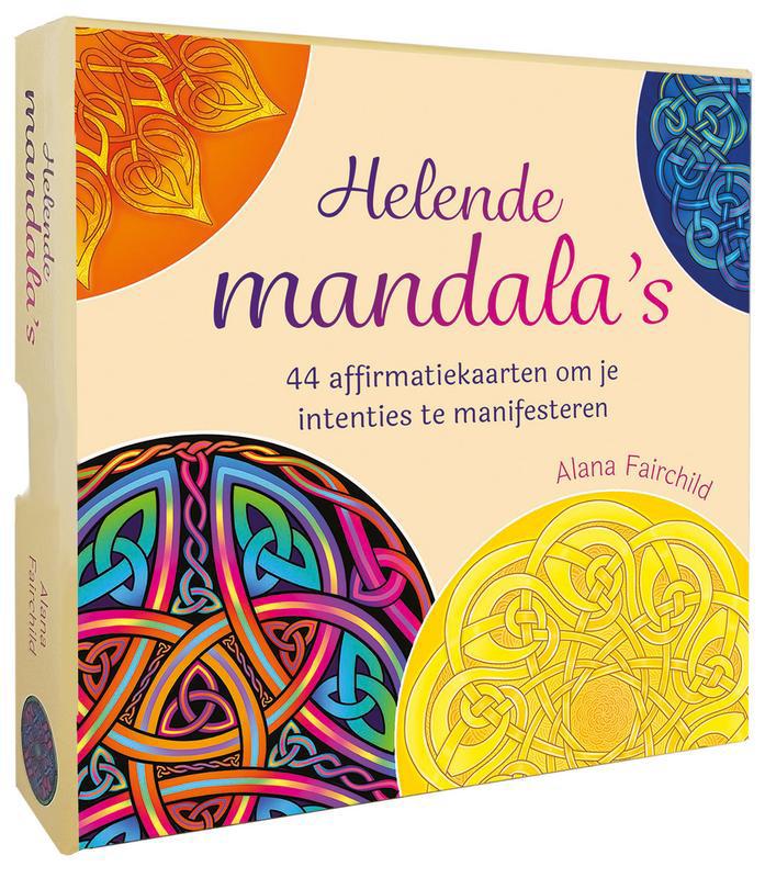 Helende mandala's affirmatiekaarten