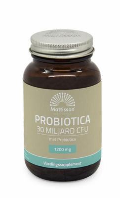 Mattisson Probisson 30 miljard CFU met prebiotica Mattisson Probisson 30 miljard CFU met prebiotica