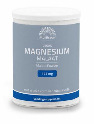 Mattisson Magnesium malaat met actieve vorm vit. b6 Mattisson Magnesium malaat met actieve vorm vit. b6