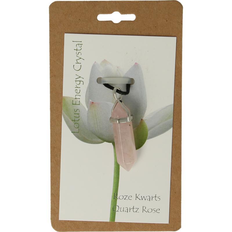 Energiekristal roze kwarts