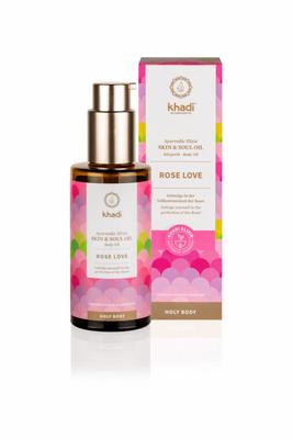 Khadi Ayurvedic holy body rose love