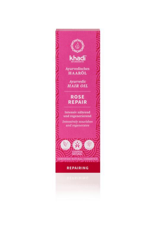 Ayurvedic hair oil rose repair