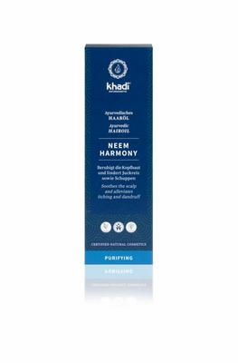 Khadi Ayurvedic hair oil neem harmony