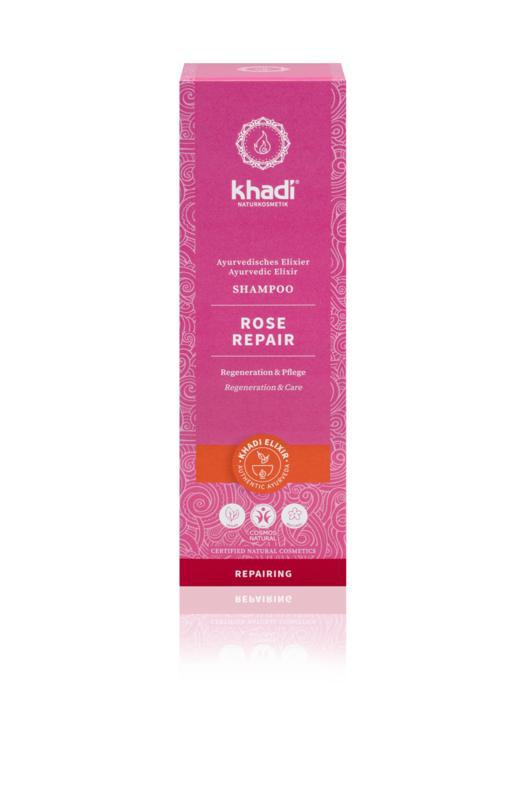 Ayurvedisch elixer shampoo rose repair
