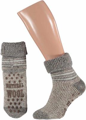 Apollo Slofsok beige motief 39-42