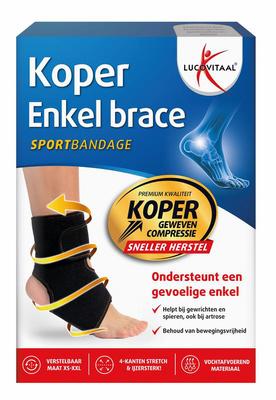 Lucovitaal Brace enkel koper