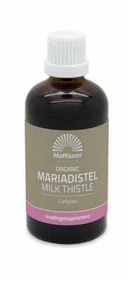 Mattisson Organic mariadistel complex tinctuur bio Mattisson Organic mariadistel complex tinctuur bio
