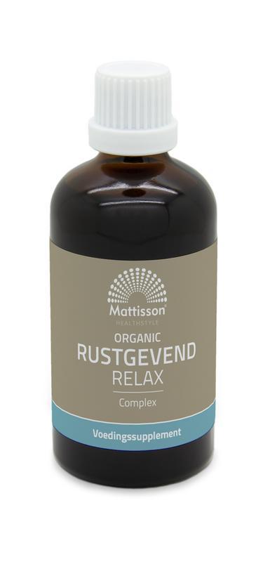 Organic rustgevend relax complex tinctuur bio