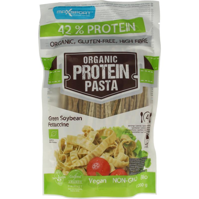 Protein pasta green soybean fettucine