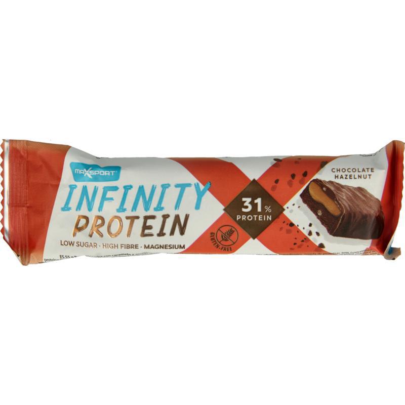 Protein infinity reep chocolat-hazelnut