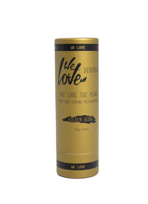 Deodorant stick golden glow