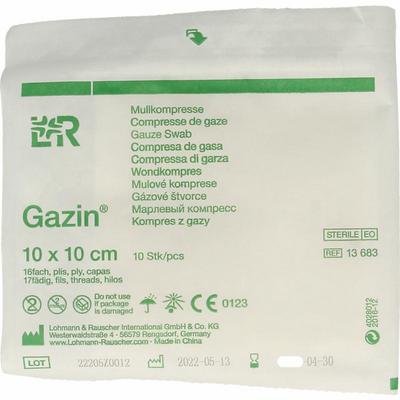 Gazin Gaaskompressen 10 x 10cm steriel