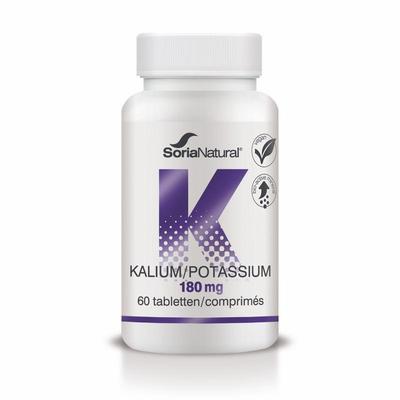 Soria Natural Kalium potassium 180mg