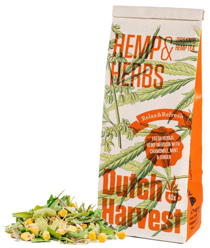 Hemp & herbs organic tea bio